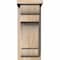 Ekena Millwork New Brighton Smooth Corbel w/Backplate, Douglas Fir, 7 1/2"W x 10"D x 18"H COR08X10X18NEB01SDF - alternate 4